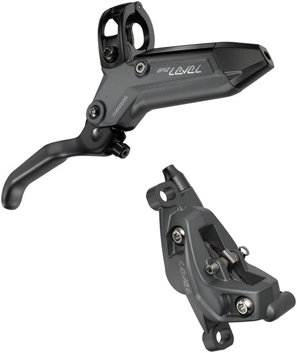 SRAM Disc Brake & Lever Front SRAM Level Bronze Stealth 4-Piston Disc Brake