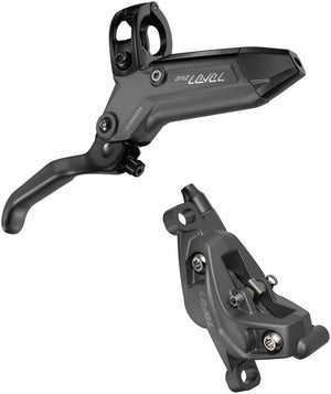 SRAM Disc Brake & Lever Rear SRAM Level Bronze Stealth 4-Piston Disc Brake