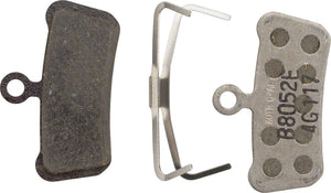 SRAM Disc Brake Pads SRAM Disc Brake Pads - Organic Compound Aluminum Backed Quiet/Light For Trail Guide G2