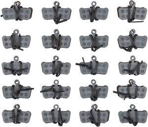 SRAM Disc Brake Pads SRAM Disc Brake Pads - Organic Compound Steel Backed Powerful For Trail Guide G2 Box/20 Pair