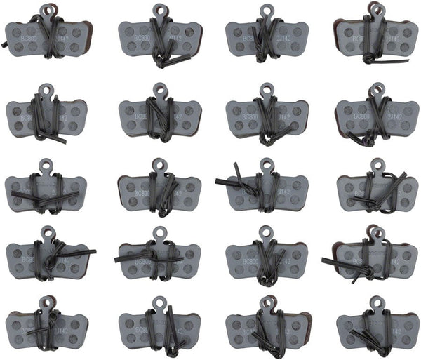 SRAM Disc Brake Pads SRAM Disc Brake Pads - Organic Compound Steel Backed Powerful For Trail Guide G2 Box/20 Pair