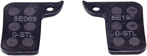 SRAM Disc Brake Pads SRAM Disc Brake Pads - Organic Compound Steel Backed Quiet Monoblock SRAM Hydraulic Road Level A1 2017-2019 Bulk Box 20 sets