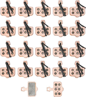SRAM Disc Brake Pads SRAM Disc Brake Pads - Sintered Compound Steel Backed Powerful For Level Elixir 2-Piece Road Bulk Box of 20