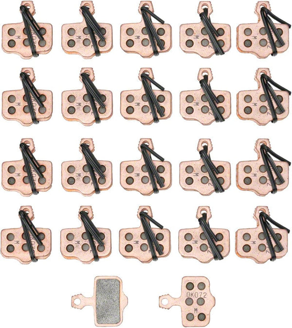 SRAM Disc Brake Pads SRAM Disc Brake Pads - Sintered Compound Steel Backed Powerful For Level Elixir 2-Piece Road Bulk Box of 20