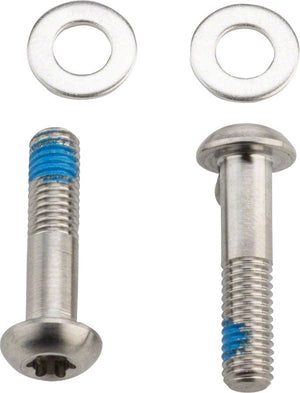 SRAM Disc Brake Parts SRAM Flat Mount Frame Disc Caliper Bracket Bolts 37mm Titanium