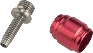 SRAM Disc Hose and Parts 1 Threaded Hose Barb, 1 Compression Fitting SRAM Stealthamajig Disc Brake Hose Fitting Kits