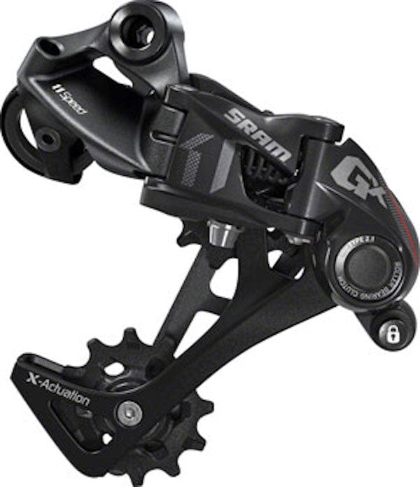 SRAM Drivetrain SRAM GX Rear Derailleur - 11 Speed, Long Cage, Red, 1x, With Clutch