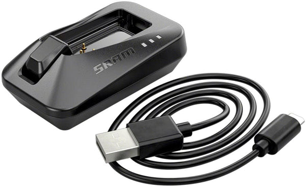 SRAM Electronic Shifter Parts SRAM AXS Battery Charger - Compatible AXS Battery used on SRAM eTap RockShox AXS Components Battery sold separate