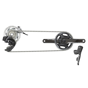 SRAM Exclude SRAM Red eTap AXS HRD Build Kit 1x Hydraulic Disc Flat Mount Center Lock Kit