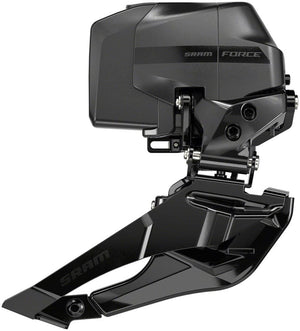 SRAM Front Derailleur SRAM Force AXS Wide eTap Front Derailleur - 2x12-Speed Braze-On Battery Not Included Iridescent Gray D2