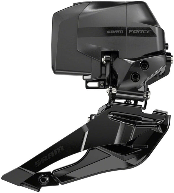 SRAM Front Derailleur SRAM Force AXS Wide eTap Front Derailleur - 2x12-Speed Braze-On Battery Not Included Iridescent Gray D2