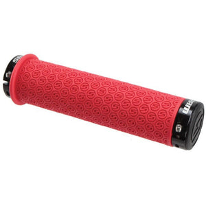 SRAM Lock-On Grips SRAM DH Silicone Locking Grips Red