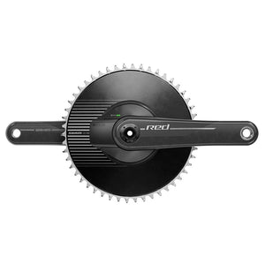 SRAM Power Meter Cranksets SRAM Red AXS 1x Aero Power Meter E1 Power Meter Crankset Speed: 12 Spindle: 28.99mm BCD: Direct Mount SRAM 8 Bolt 50 DUB 172.5mm Black Road