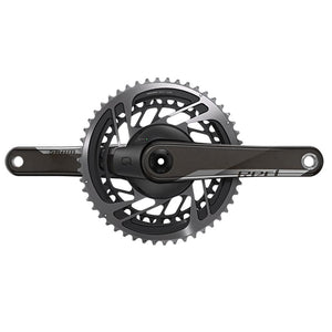 SRAM Power Meter Cranksets SRAM Red AXS Quarq Power Meter Crankset Speed: 12 Spindle: 28.99mm BCD: Direct Mount 48/35 DUB 175mm Black Road