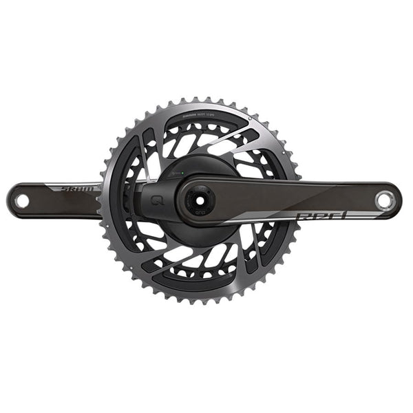 SRAM Power Meter Cranksets SRAM Red AXS Quarq Power Meter Crankset Speed: 12 Spindle: 28.99mm BCD: Direct Mount 48/35 DUB 175mm Black Road