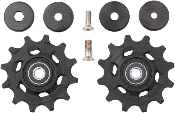 SRAM Pulley Assembly SRAM Rival XPLR eTap AXS Rear Derailleur Pulley Kit (Chrome Steel Bearing)