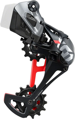 SRAM Rear Derailleurs Black/Red SRAM X01 Eagle AXS Rear Derailleur - 12-Speed, Long Cage, 52t
