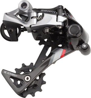 SRAM Rear Derailleurs Black/Red SRAM XX1 Rear Derailleur - 11 Speed Medium Cage