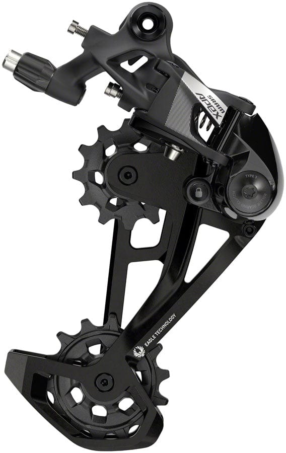 SRAM Rear Derailleurs SRAM Apex Eagle Rear Derailleur - 12-Speed Long Cage 52t Max Black D1