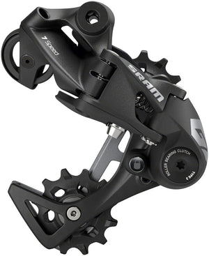 SRAM Rear Derailleurs SRAM GX DH Rear Derailleur - 7-Speed Medium Cage Black with Clutch A3