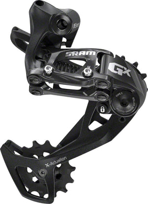 SRAM Rear Derailleurs SRAM GX Rear Derailleur - 11 Speed Long Cage Black 2x With Clutch
