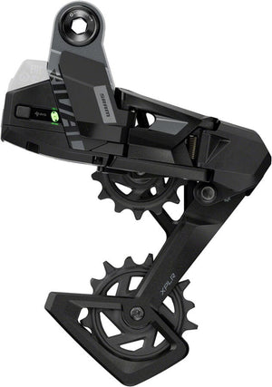 SRAM Rear Derailleurs SRAM Rival XPLR AXS Rear Derailleur - For Rival XPLR 1x 13-Speed 46t Max UDH Hangerless Battery Not Included BLK/Silver E1