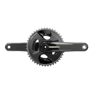 SRAM Road / Track Cranksets SRAM Force D2 2x Wide Crankset Speed: 12 Spindle: 28.99mm BCD: 94 43/30 DUB 165mm Black Road Disc