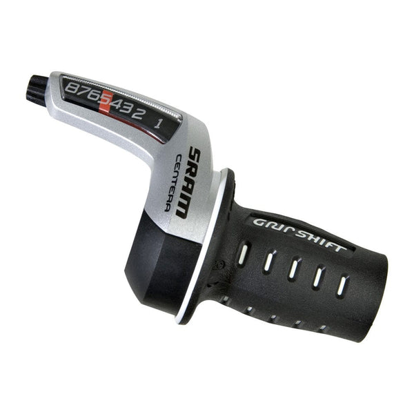SRAM Shifters SRAM Centera Twist 8sp Rear Shifter 2:1 Silver/Black