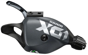 SRAM Shifters SRAM X01 Eagle Trigger Shifter - Single Click Rear 12-Speed Discrete Clamp Lunar