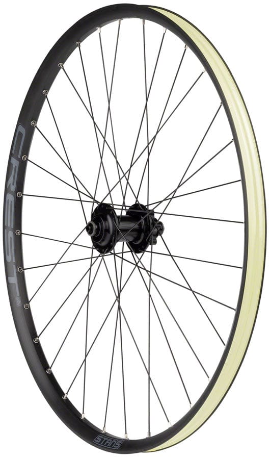 Stan's Front Wheel 26" / QR X 100Mm Stan's Crest S2 Front Wheel - 6-Bolt, Black