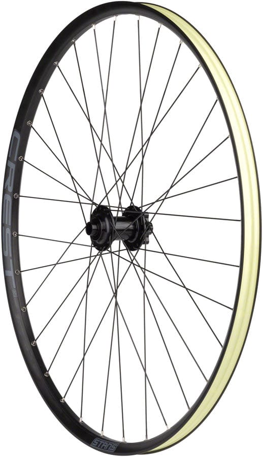Stan's Front Wheel 29" / 15 X 100Mm Stan's Crest S2 Front Wheel - 6-Bolt, Black