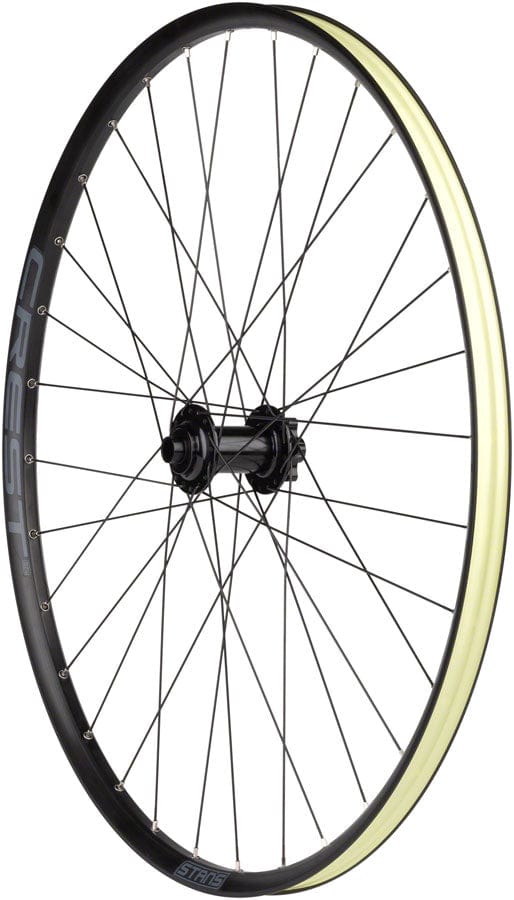 Stan's Front Wheel 29" / 15 X 110Mm Stan's Crest S2 Front Wheel - 6-Bolt, Black