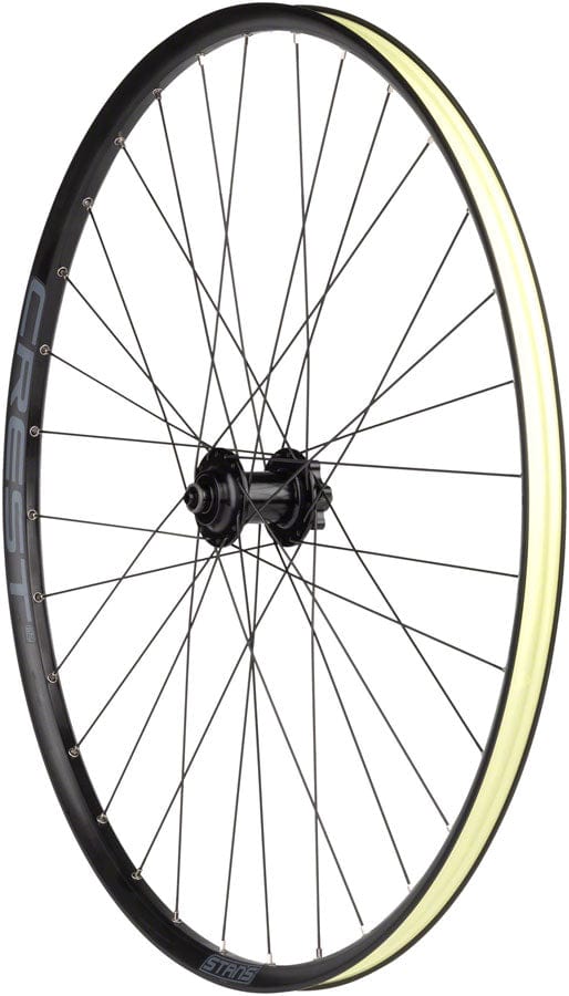 Stan's Front Wheel 29" / QR X 100Mm Stan's Crest S2 Front Wheel - 6-Bolt, Black