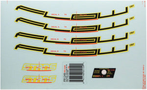 Stan's Rim Accessories 29" / Yellow Stan's Flow CB7 Rim Decal