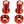 Stan's Valve Caps & Parts Orange Stan's Tubeless Valve Stem Cap Color Kit - Pair
