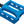 Stolen Pedals Bright Blue Stolen Thermalite Pedals