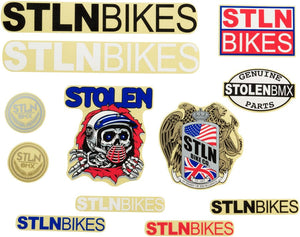 Stolen Sticker/Decal Stolen Sticker Pack: 12-piece Assorted