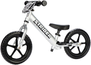 Strider Sports Balance Bike Strider 12 Pro Kids Balance Bike: Silver