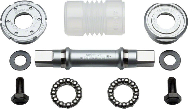 Sugino Bottom Brackets Sugino 75 Track 68x109mm English Bottom Bracket Set: with Cups Boxed