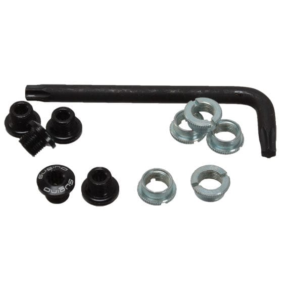 Sugino Nuts & Bolts Black Sugino Alloy Chainring Bolt Set