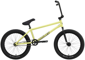 Sunday BMX Bikes Sunday Soundwave BMX Bike - 21" TT Gloss Yellow RHD