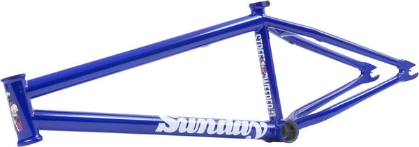 Sunday BMX Frames 20.5" / Gloss Metallic Blue Sunday Street Sweeper BMX Frame