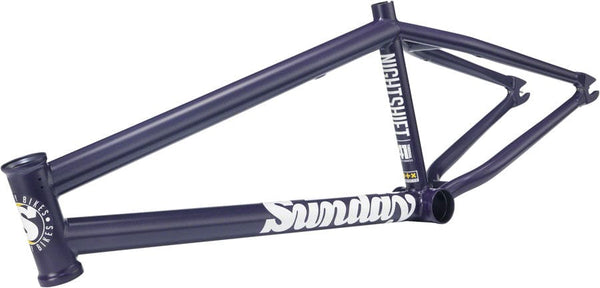 Sunday BMX Frames 20.5" / Matte Midnight Purple Sunday Nightshift BMX Frame