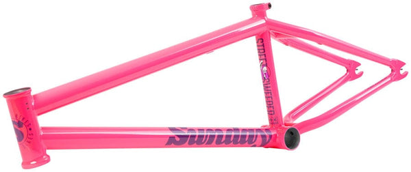 Sunday BMX Frames 20.75" / Hot Pink Sunday Street Sweeper BMX Frame
