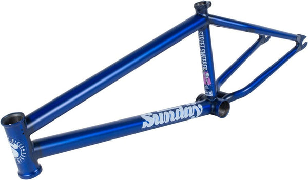 Sunday BMX Frames 20.75" / Matte Translucent Blue Sunday Street Sweeper BMX Frame