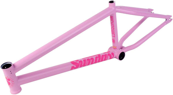 Sunday BMX Frames 20.75" / Pale Pink Sunday Nightshift BMX Frame