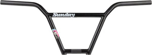 Sunday BMX Handlebars Sunday Street Sweeper BMX Handlebar - 9.25" Black