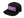 Sunday Hats and Caps Sunday Blockhead Hat (Black w/ Purple and White)