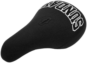Sunday Saddles Sunday Blockhead BMX Seat - Pivotal Black/White Fat