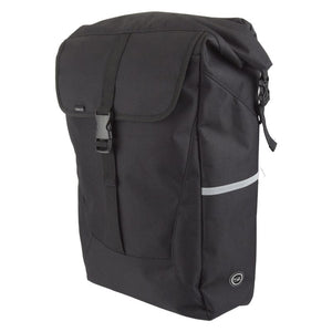 Sunlite Bags Sunlite Traveler Pannier Bag Hook-On 11.8x5.5x18.1` 1100 c.i Black